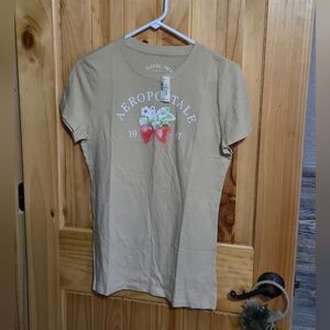 NWT Aeropostle Womens Graphic Short Sleeved Tshirt Size Large